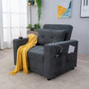 Panana Corner Sofa Bed with Storage PU Leather/Fabric Universal Corner Chaise