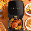 5L Air Fryer transparent New Large Capacity Touch Screen Multifunction mini oven