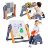 6 in-1 Multi-Activity Kids Play Table & Chair Set Foldable Toddler Art Easel Set