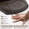 Swivel PU Leather Computer Desk Chair Ergonomic Office Chair-Brown