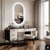 Oval Ultra Bright LED Bathroom Mirror Elliptical Anti-Fog Smart Dimmable Vanity
