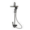 Rainfall Shower Head Set Push Button High Pressure Multiple Water Spray Modes UK