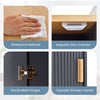 Modern Bedroom Cabinet End Table Compact Floor Side Table Bedside Nightstand