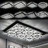 Modern LED Ceiling Lights Crystal Chandelier Living Room Bedroom Pendant Lamp