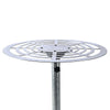 Movable 360° Rotating Paint Stand Stable Lifting Spraying Rack Stainless Steel