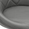 Set of 2 Bar Stools Chairs Adjustable Barstool Set with Black Footrest & Base UK