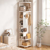Tall Corner Cabinet Storage Living Room Bedroom Slim Storage Display Cupboard