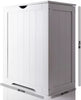 Laundry Hamper Bin Clothes Storage Linen Cabinet Chest Wooden Shaker Unit Home