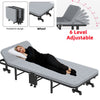 Folding Bed Rollaway Guest Bed Fold up Sleeper Bed With Mattress and Metal Frame