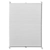 Plisse Blind 100x125cm White Pleated Blind