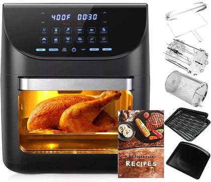 Air Fryer 12L Digital Kitchen Oven Oil Free Low Fat Healthy Frying Cooker