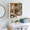 Wall-Mounted Medicine Cabinet with Mirror Single Door Bathroom Storage Cabinet