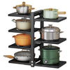2-7 Tier Kitchen Saucepan Pan Lids Holder Storage Rack Cabinet Shelf Space Saver