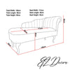 Chaise Lounge Chesterfield Sofa Pink Accent Chair Lucian Tufted Longue