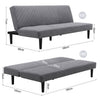 Fabric Sofa Bed 3 Seater Click Clack Living Room Recliner Couch Sofa Living Room