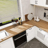 100X60CM Solid Oak Worktop 40MM Thick Natural Wooden Timber Kitchen Worktops UK