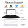 16 Pack 100W UFO LED High Bay Light Shop Light Work Factory Warehouse Lighting
