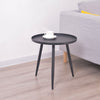 44x40cm Side Table Round Metal Coffee Table for Living Room Decorative Furniture