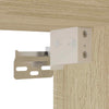Storage Cabinet Sonoma Oak 70x42.5x225 Engineered Wood V5D7