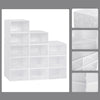DIY Shoes Rack Cabinet Storage Organiser Interlocking Stackable Boxes PP Plastic
