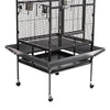 Large Bird Cage Parrot Cage Moving Wheels Budgie Canary Finch Cockatoo PlayStand