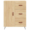Tidyard Sideboard Buffet Cabinet Grey Sonoma 69.5x34x90 Engineered Wood B7O8