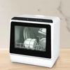 Table Top Dishwasher 6 Programs 5L Water Tank Mini Countertop Freestanding White