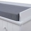Shoe Storage Bench Cabinet Shoes Rack Drawers Basket Cushioned Hallway Organiser