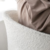 TeddyFleece Vanity Stool Dressing Table Chair Plush Pouffe Makeup Ottoman Pouffe
