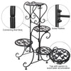 Nordic Style Multi-layer Plant Stand Flower Shelf Holder Household Iron Art Rack