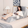 7PCS Adjustable Support Pillow Set Sit-up Pillow Memory Foam Bed Wedge Pillows