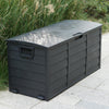 300 Litre Outdoor Storage Box Garden Patio Plastic Chest Lid Container Multibox