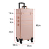 4 in 1 Large Makeup/Cosmetic/Hairdressing/Vanity/Beauty Storage Case Box Trolley