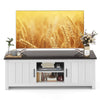 TV Stand TVs up to 65 Inches Media Console Cabinet Entertainment Center 2 Doors