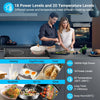 Aobosi Double Induction Hob 20 Temp Setting&18 Power Levels,4-Hour Timer,2800W