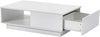 LED Coffee Table Wooden 1 Drawer Storage High Gloss Modern Living Room Furniture