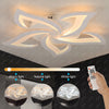 Modern Chandelier LED Lamp White Frame Ceiling Light Living Room Bedroom Lights