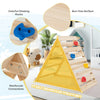 Double Sided Triangle Climber Wooden Climbing Toy Montessori Climbing Triangle