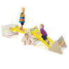 Set of 5 Toddler Triangle Climber w/ 2 Triangle Ladders-Colorful