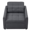 Convertible 3-in-1 Folding Sofa Bed Pull Out Sleeper Chair Bed Single Armchair