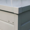 350L Outdoor Storage Box Heavy Duty Garden Storage Chest for Cushion Tools Toys