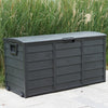 300 Litre Outdoor Storage Box Garden Patio Plastic Chest Lid Container Multibox