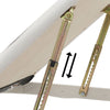 Portable Folding Massage Table Spa Bed 3 Section Salon Tattoo Treatment Couch