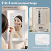 Mirrored Bathroom Cabinet Wall Mount Medicine Cabinet Storage Cabinet Adjustable