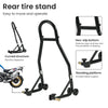 Motorbike Motorcycle Front fork & Rear Wheel Vee Paddock Stand Set for Bobbins.