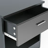 Black Chest of Drawer Beside Table Cabinet Storage High Gloss Bedroom Furniture