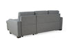 Brand New Universal Grey Corner Sofabed with Storage and Large Sleeping Area