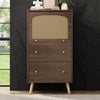 Sideboard with 2 Drawer 1 Door Storage Bookcase Cabinet Cupboard for Living Room