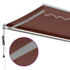 Automatic Retractable Awning Brown 400x300 N1A6