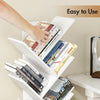 Smilesun 8-Tier Tree Bookshelf w/ Drawer Tall Bookcase Storage Floor Standing